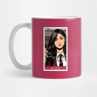 the justice - house of anubis tarot card Mug